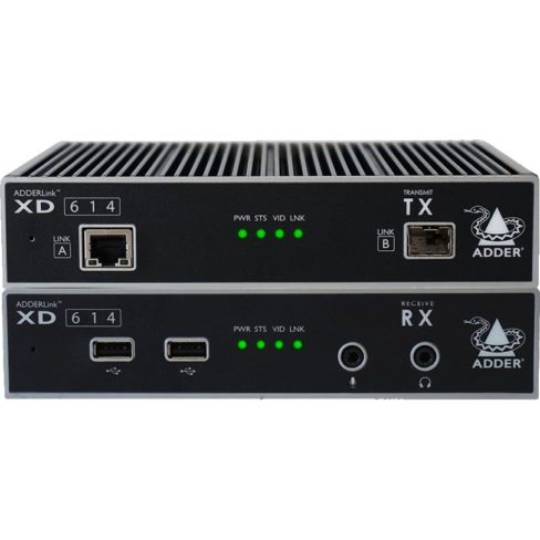 ADDERLink XD614 Quad-Head KVM-Extender von Adder