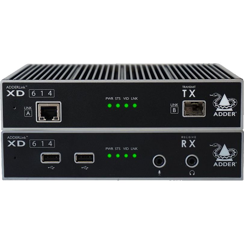 ADDERLink XD614 Quad-Head KVM-Extender von Adder