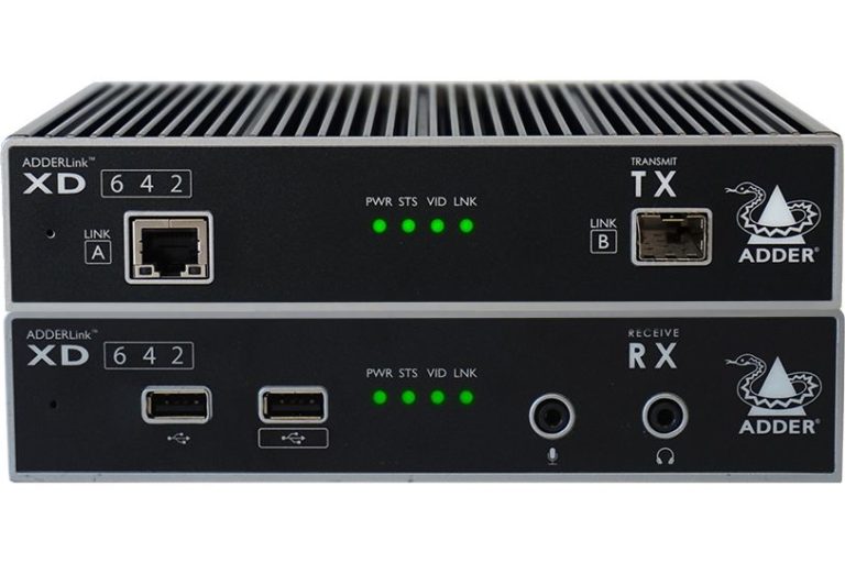 ADDERLink XD642 KVM-Extender über CATx oder Fiber von Adder