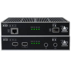 ADDERLink XD642 Adder KVM-Extender über CATx oder Fiber Transmitter und Receiver Transmitter und Receiver des ADDERLink XD642 KVM-Extender über CATx oder Fiber von Adder