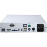 Rückseite des DP-Vision-IP-Fiber-AR-CON DisplayPort IP KVM-Arbeitsmodul von Guntermann und Drunck