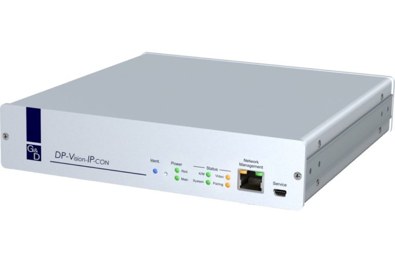 DP-Vision-IP DisplayPort IP KVM-Extender von Guntermann und Drunck