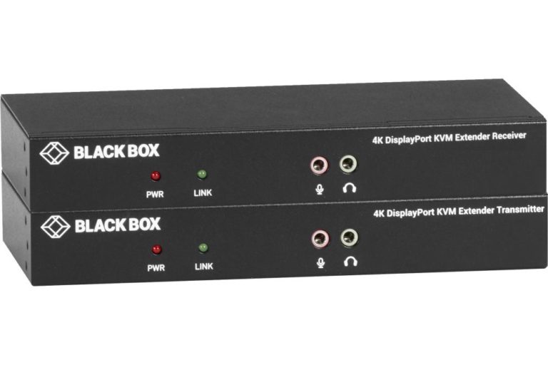 KVXLCDPF-100 DisplayPort KVM-Extender über Glasfaser von Black Box