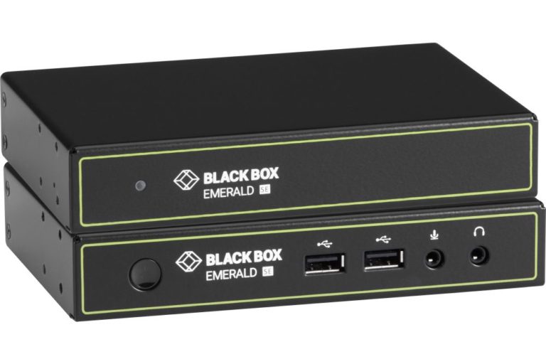 Emerald SE Single-Head DVI KVM-over-IP Extender von Black Box