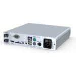 Rückseite des DP-Vision-Fiber-AR-CON-2 DisplayPort 1.1 KVM-Extender von Guntermann und Drunck