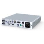 Rückseite des DP-Vision-Fiber-AR-CPU-UC DisplayPort 1.1 KVM-Extender von Guntermann und Drunck