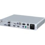 Rückseite des DP-Vision-Fiber-ARU2-CPU DisplayPort 1.1 KVM-Extender von Guntermann und Drunck