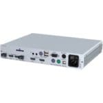 Rückseite des DP-Vision-Fiber-MC2-AR-CPU DisplayPort 1.1 KVM-Extender von Guntermann und Drunck