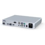 Rückseite des DP-Vision-Fiber-MC2-ARU-CON DisplayPort 1.1 KVM-Extender von Guntermann und Drunck