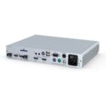 Rückseite des DP-Vision-Fiber-MC2-ARU-CPU DisplayPort 1.1 KVM-Extender von Guntermann und Drunck