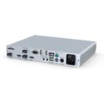 Rückseite des DP-Vision-Fiber-MC2-ARU2-CON DisplayPort 1.1 KVM-Extender von Guntermann und Drunck