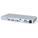 Rückseite des DP-Vision-Fiber-MC3-AR-CON DisplayPort 1.1 KVM-Extender von Guntermann und Drunck