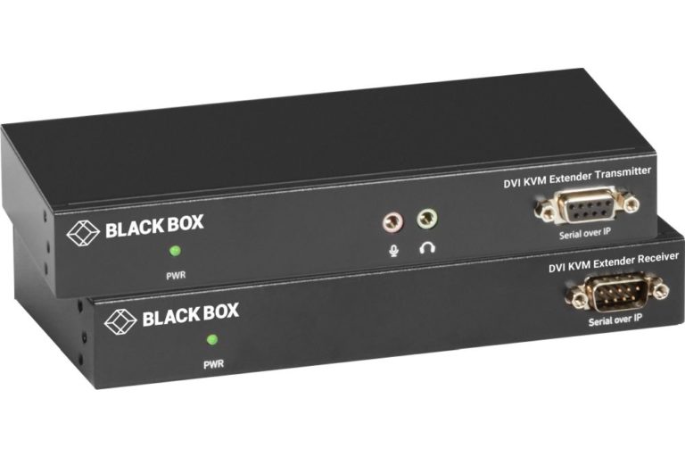 KVXLC-100-R2 DVI-D KVM Extender über CATx von Black Box