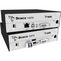 Draco vario DVI-I modularer DVI-I KVM Extender von Ihse