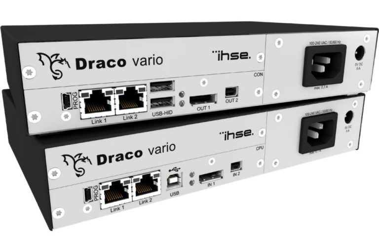 Draco vario DisplayPort 1.1 modularer DP 1.1 KVM Extender von Ihse