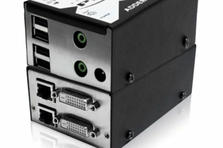 ADDERLink X-DVI PRO-MS Dual-Head DVI KVM Extender über CATx von Adder