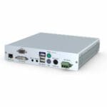 Rückseite des DVI-Vision-CAT-AR-CON-24V DVI KVM Extender von Guntermann und Drunck