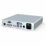 Rückseite des DVI-Vision-CAT-AR-CON DVI KVM Extender von Guntermann und Drunck
