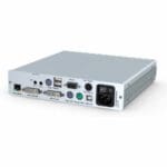 Rückseite des DVI-Vision-CAT-ARU-CPU DVI KVM Extender von Guntermann und Drunck