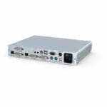 Rückseite des DVI-Vision-CAT-MC2-AR-CPU DVI KVM Extender von Guntermann und Drunck