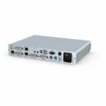 Rückseite des DVI-Vision-CAT-MC2-ARU2-CPU DVI KVM Extender von Guntermann und Drunck