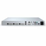 Rückseite des DVI-Vision-CAT-MC4-ARU2-CON DVI KVM Extender von Guntermann und Drunck