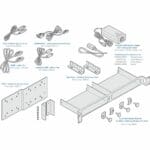 Zubehör des ADDERLink ipeps+ HDMI KVM over IP Extender von Adder