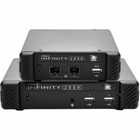 ADDERLink INFINITY 2122 Dual-Head DisplayPort IP KVM Extender von Adder