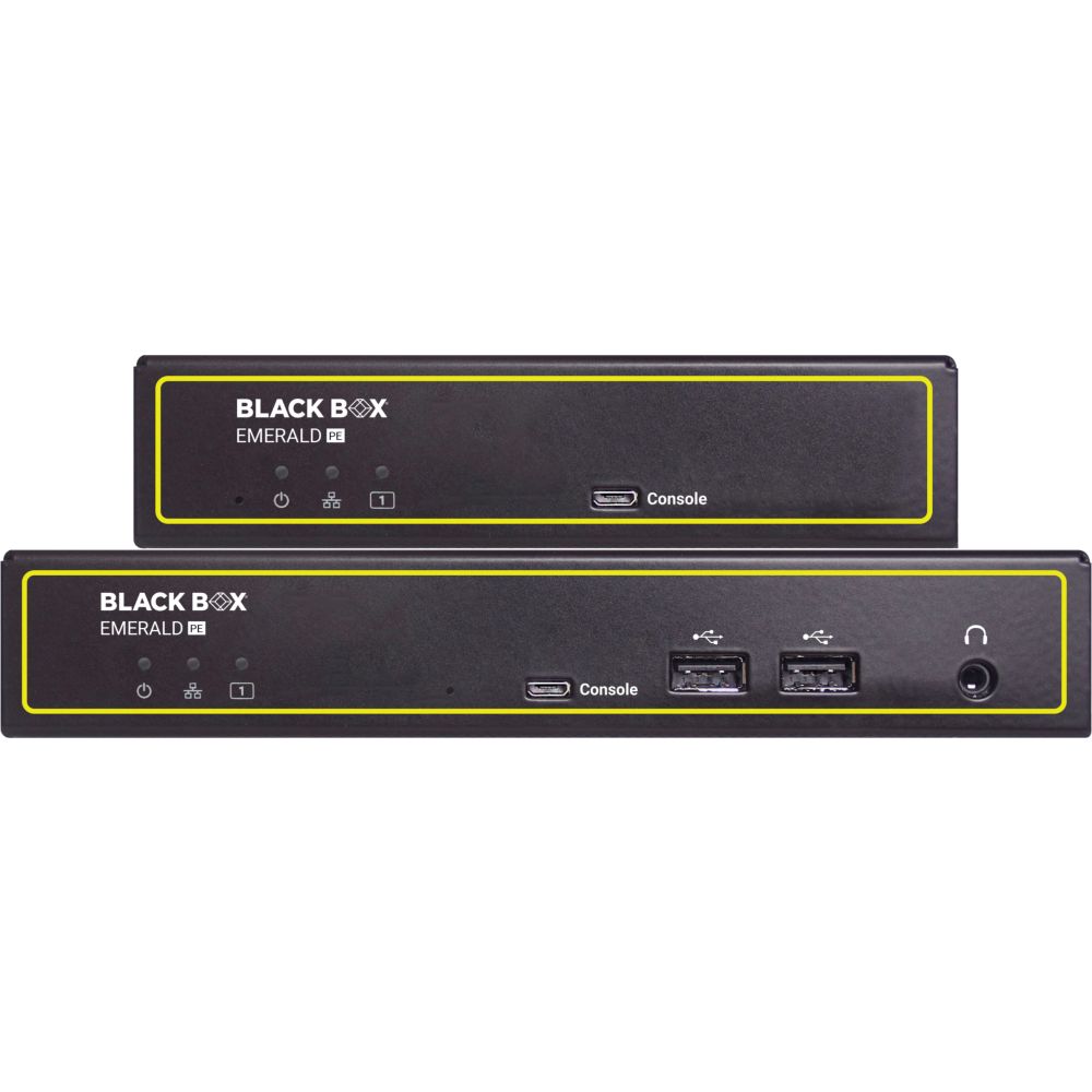 Emerald PE DP DisplayPort KVM over IP Extender von Black Box