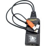 ADDERLink ipeps mini DP Adder KVM over IP Computer Access Modul von oben Das ADDERLink ipeps mini DP KVM over IP Computer Access Modul von oben